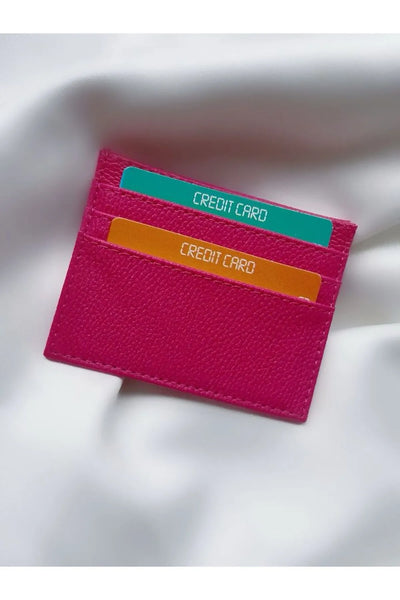 Unisex Süper Slim Deri Ince Model Kredi Kartı & Kartvizitlik Suni Deri Kartlık